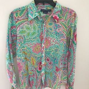 Ralph Lauren Women’s Colorful Top